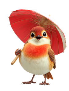 Joyful Chucao Bird Vinyl Car Decal Sticker – Waterproof & UV-Resistant 8.213333333333333"