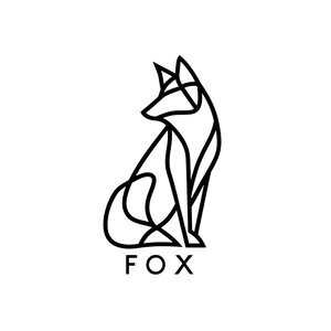 Fox Apothecary Logo Vinyl Car Decal Sticker – Waterproof & UV-Resistant 3.4133333333333336"