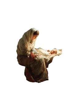 Holy Nativity Scene V4 Vinyl Car Decal Sticker – Waterproof & UV-Resistant 8.213333333333333"
