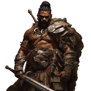 Barbarian Warrior V29 Vinyl Car Decal Sticker – Waterproof & UV-Resistant 3.4133333333333336"