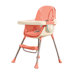 Baby Feeding Chair Vinyl Car Decal Sticker – Waterproof & UV-Resistant 6.826666666666667"