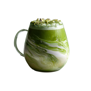 Matcha Latte Vinyl Car Decal Sticker – Waterproof & UV-Resistant 3.4133333333333336"