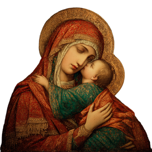 Orthodox Mary Jesus Vinyl Car Decal Sticker – Waterproof & UV-Resistant 3.4133333333333336" Orthodox Mary Jesus Vinyl Car Decal Sticker – Waterproof & UV-Resistant 3.4133333333333336"