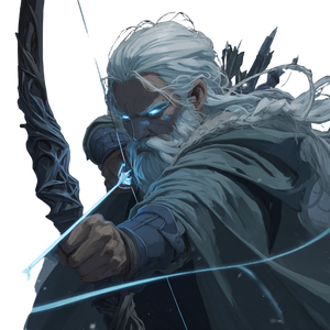 Eladrin Archer Vinyl Car Decal Sticker – Waterproof & UV-Resistant 3.4133333333333336"