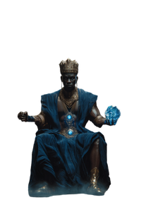 African Sci-Fi King Vinyl Car Decal Sticker – Waterproof & UV-Resistant 4.4