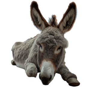 Donkey Yoga Vinyl Car Decal Sticker – Waterproof & UV-Resistant 3.4133333333333336"