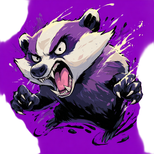 Mad Badger Logo Vinyl Car Decal Sticker – Waterproof & UV-Resistant 3.4133333333333336"