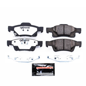 Power Stop Z36 Truck & Tow Brake Pads | Carbon-Fiber Ceramic, Supreme Stopping Power | Fits 2011-2022 Dodge Durango & Jeep Grand Cherokee