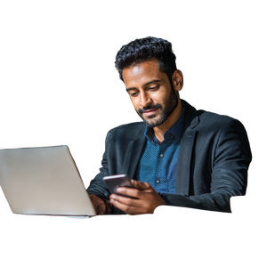 Distracted Broker Vinyl Car Decal Sticker – Waterproof & UV-Resistant 3.4133333333333336"