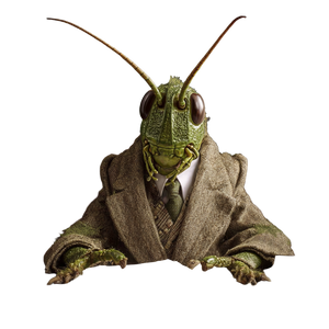 Tweed Grasshopper Vinyl Car Decal Sticker – Waterproof & UV-Resistant 3.4133333333333336"