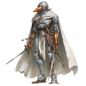 Warforged Warrior V14 Vinyl Car Decal Sticker – Waterproof & UV-Resistant 3.4133333333333336"