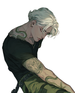 Draco Malfoy Illustration Vinyl Car Decal Sticker – Waterproof & UV-Resistant 4.0"