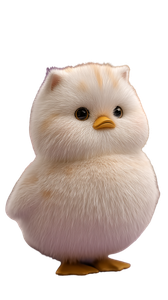Fluffy Duck-Cat Vinyl Car Decal Sticker – Waterproof & UV-Resistant 4.8533333333333335"