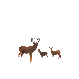 Elegant Deer Silhouettes Vinyl Car Decal Sticker – Waterproof & UV-Resistant 6.826666666666667" Elegant Deer Silhouettes Vinyl Car Decal Sticker – Waterproof & UV-Resistant 6.826666666666667"