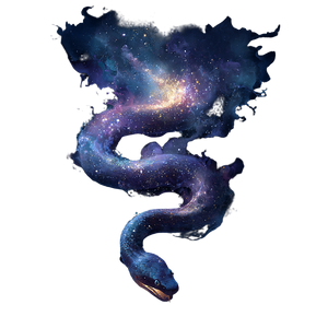 Galactic Serpent Vinyl Car Decal Sticker – Waterproof & UV-Resistant 3.4133333333333336" Galactic Serpent Vinyl Car Decal Sticker – Waterproof & UV-Resistant 3.4133333333333336"