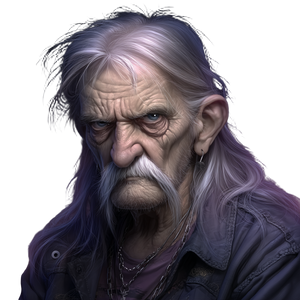 Angry Old Man V16 Vinyl Car Decal Sticker – Waterproof & UV-Resistant 3.4133333333333336"