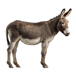 Mule Side View Vinyl Car Decal Sticker – Waterproof & UV-Resistant 6.826666666666667"