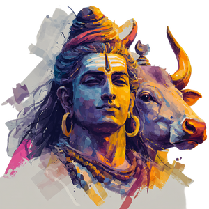 Lord Shiva With Nandi V2 Vinyl Car Decal Sticker – Waterproof & UV-Resistant 6.826666666666667" Lord Shiva With Nandi V2 Vinyl Car Decal Sticker – Waterproof & UV-Resistant 6.826666666666667"