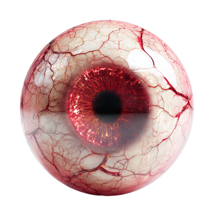 Veiny Eyeball Vinyl Car Decal Sticker – Waterproof & UV-Resistant 3.4133333333333336"