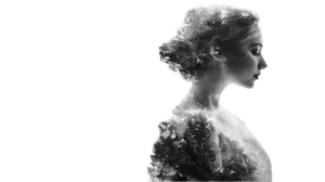 Glowing Feminine Figure Vinyl Car Decal Sticker – Waterproof & UV-Resistant 5.4