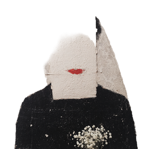 Faceless Veiled Portrait Vinyl Car Decal Sticker – Waterproof & UV-Resistant 6.826666666666667"