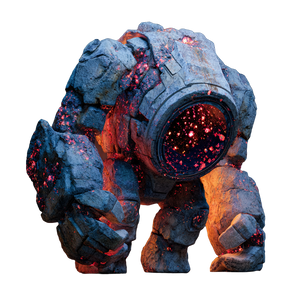 Stone Mri Golem Vinyl Car Decal Sticker – Waterproof & UV-Resistant 3.4133333333333336"
