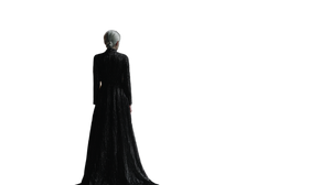 Gothic Manor Woman Vinyl Car Decal Sticker – Waterproof & UV-Resistant 5.4
