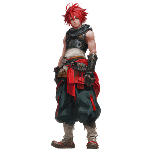 Fantasy Warrior V102 Vinyl Car Decal Sticker – Waterproof & UV-Resistant 6.826666666666667"