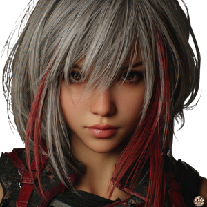 Silver-Haired Girl V7 Vinyl Car Decal Sticker – Waterproof & UV-Resistant 3.4133333333333336" Silver-Haired Girl V7 Vinyl Car Decal Sticker – Waterproof & UV-Resistant 3.4133333333333336"