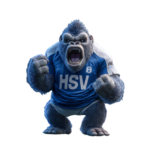Angry Gorilla Football Vinyl Car Decal Sticker – Waterproof & UV-Resistant 3.4133333333333336"