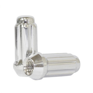 Coyote Chrome Plated Lug Nuts | Carbon Steel | 60 Degree Acorn Design | Box of 60 Coyote Chrome Plated Lug Nuts | Carbon Steel | 60 Degree Acorn Design | Box of 60