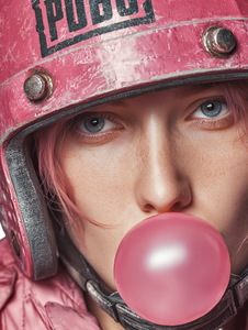 Pubg Pink Helmet Vinyl Car Decal Sticker – Waterproof & UV-Resistant 8.213333333333333"