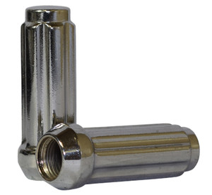 Coyote Chrome Plated Lug Nuts | Aggressive Off-Road Look | Rust-Resistant | Box Of 40 Coyote Chrome Plated Lug Nuts | Aggressive Off-Road Look | Rust-Resistant | Box Of 40