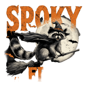 Spooky Feral Raccoon V2 Vinyl Car Decal Sticker – Waterproof & UV-Resistant 6.826666666666667"