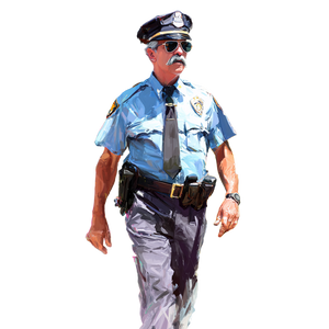 Mall Cop Vinyl Car Decal Sticker – Waterproof & UV-Resistant 3.4133333333333336"