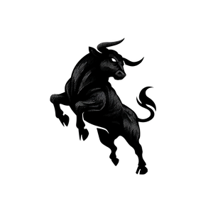 Angry Bull Logo V2 Vinyl Car Decal Sticker – Waterproof & UV-Resistant 6.826666666666667"
