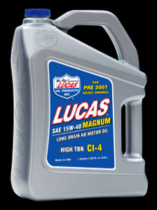 Lucas Oil 15W-40 Synthetic Blend Oil | 1 Gallon Jug | Extended Drain Intervals, Lower Temperatures, High Lubricity Lucas Oil 15W-40 Synthetic Blend Oil | 1 Gallon Jug | Extended Drain Intervals, Lower Temperatures, High Lubricity
