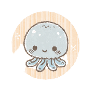 Cute Chibi Jellyfish Vinyl Car Decal Sticker – Waterproof & UV-Resistant 6.826666666666667"