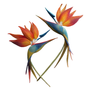 Birds Of Paradise V5 Vinyl Car Decal Sticker – Waterproof & UV-Resistant 3.4133333333333336"