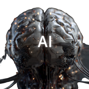 Futuristic Ai Brain V3 Vinyl Car Decal Sticker – Waterproof & UV-Resistant 6.826666666666667"
