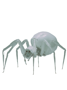 Translucent Mechanical Spider Vinyl Car Decal Sticker – Waterproof & UV-Resistant 8.213333333333333"
