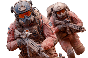 Silly Gaming Soldiers Vinyl Car Decal Sticker – Waterproof & UV-Resistant 5.97333333333333
