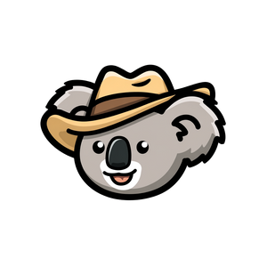 Cute Koala Mascot Vinyl Car Decal Sticker – Waterproof & UV-Resistant 3.4133333333333336" Cute Koala Mascot Vinyl Car Decal Sticker – Waterproof & UV-Resistant 3.4133333333333336"