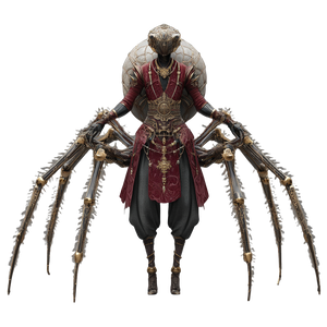 Humanoid Spider V4 Vinyl Car Decal Sticker – Waterproof & UV-Resistant 3.4133333333333336"