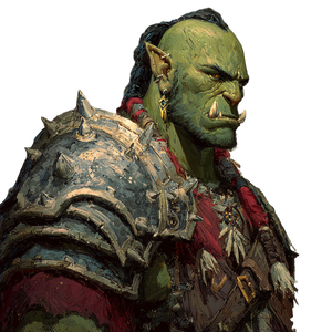 Orc Warrior V27 Vinyl Car Decal Sticker – Waterproof & UV-Resistant 3.4133333333333336"