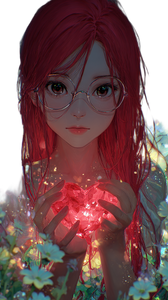Enchanted Anime Maiden Vinyl Car Decal Sticker – Waterproof & UV-Resistant 4.8533333333333335"