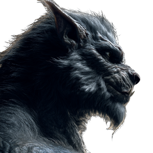 Mean Werewolf Vinyl Car Decal Sticker – Waterproof & UV-Resistant 3.4133333333333336"