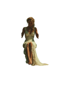 Bride On Swing Vinyl Car Decal Sticker – Waterproof & UV-Resistant 8.96"