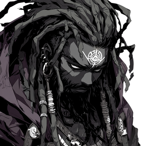 Dark Bearded Orochimaru Vinyl Car Decal Sticker – Waterproof & UV-Resistant 3.4133333333333336"