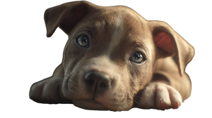 Chubby Terrier Puppy Vinyl Car Decal Sticker – Waterproof & UV-Resistant 2.72"